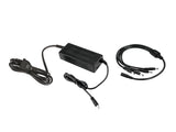 EUROLITE Set 4x AKKU Flat Light 3 bk + Charger + Soft Bag