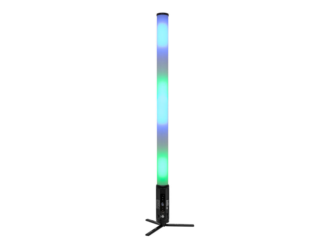 EUROLITE set 4x AKKU IP Pixel Tube 360° PRO CRMX + étui en plastique