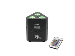 EUROLITE Ensemble 6x AKKU TL-3 TCL Trusslight QuickDMX + Case TDV-1