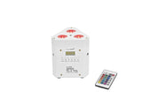 EUROLITE Set 4x AKKU TL-3 TCL white + SB-4 Soft Bag