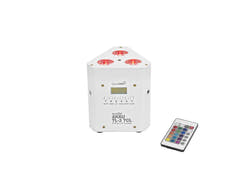EUROLITE Set 4x AKKU TL-3 TCL white + valise TDV-1