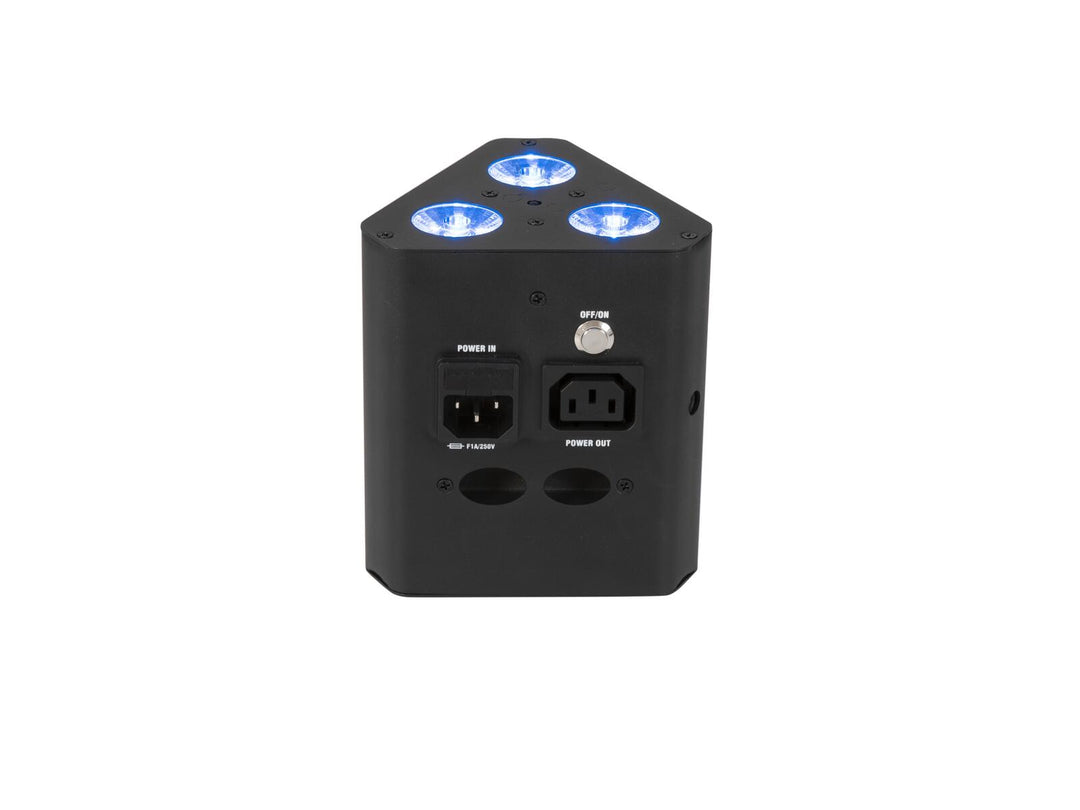 EUROLITE AKKU TL-3 QCL RGB+UV Projecteur de structure