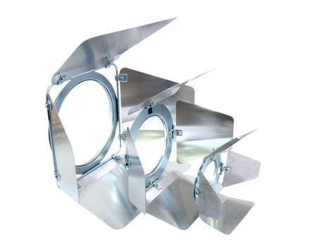 EUROLITE Volets coupe-flux PAR-20 Spot argenté