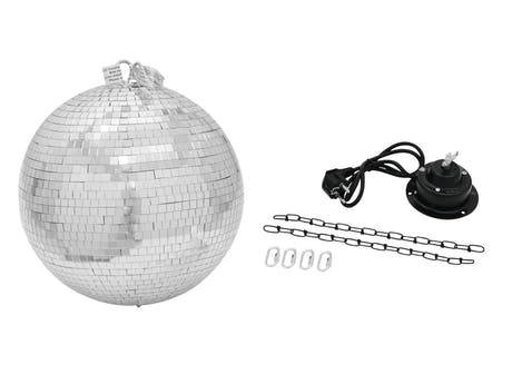 Eurolite Boule à Facettes avec Moteur MD-1515 (40 cm)