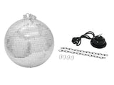 Eurolite Boule à Facettes avec Moteur MD-1515 (40 cm)