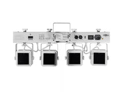 EU Set LED KLS-180 blanc + pieds d’enceinte BS-2 EU blancs