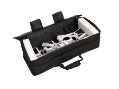 EU Set LED KLS-180 blanc + pieds d’enceinte BS-2 EU blancs