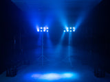 EU Set LED KLS-180 blanc + pieds d’enceinte BS-2 EU blancs