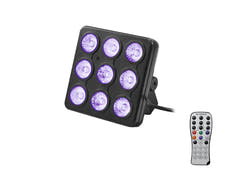 EUROLITE Set 4x LED Party Panel RGB+UV + Sac souple