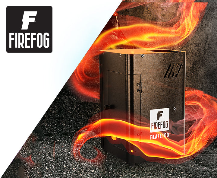 Firefog BLAZE100 machine à flammes 200 W avec DMX