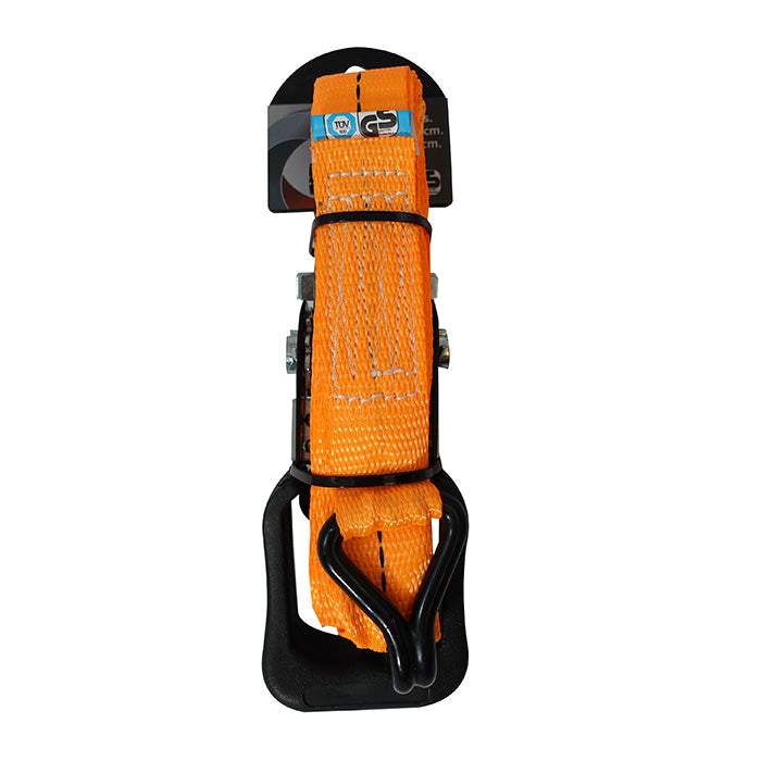 Avant sangle de coffre 500 cm avec tendeur à cliquet, sangle de 38mm