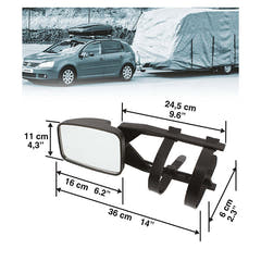 Rétroviseur pour camping-car/caravane, 1 pièce universelle