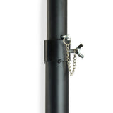 Hardman LS1, pied d’éclairage avec barre transversale, de 1,6 à 2,8 m, 45 kg