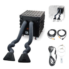 Firefog LF6000 PRO heavy smoke machine pour glace carbonique, 6000 W
