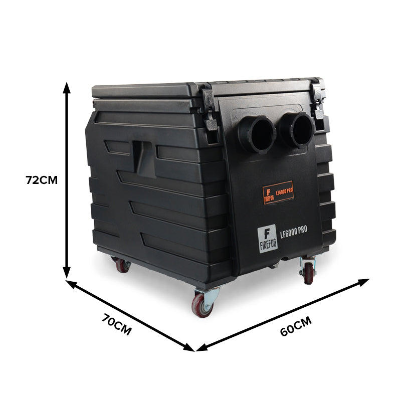 Firefog LF6000 PRO heavy smoke machine pour glace carbonique, 6000 W