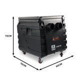 Firefog LF6000 PRO heavy smoke machine pour glace carbonique, 6000 W