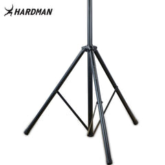 Hardman HLS2 pied d’éclairage avec T-bar, 2,5 m, 70 kg, noir