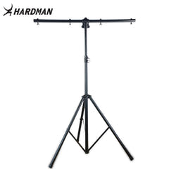 Hardman HLS2 pied d’éclairage avec T-bar, 2,5 m, 70 kg, noir