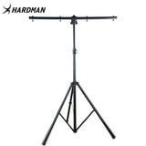 Hardman HLS2 pied d’éclairage avec T-bar, 2,5 m, 70 kg, noir