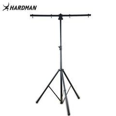 Hardman HLS2 pied d’éclairage avec T-bar, 2,5 m, 70 kg, noir
