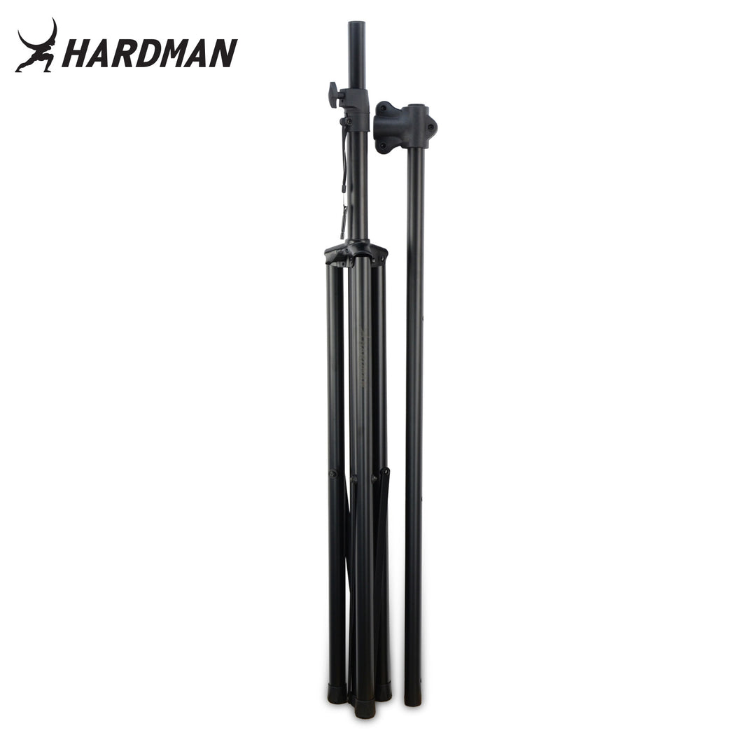 Hardman HLS2 pied d’éclairage avec T-bar, 2,5 m, 70 kg, noir
