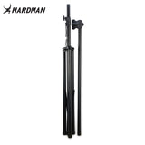 Hardman HLS2 pied d’éclairage avec T-bar, 2,5 m, 70 kg, noir