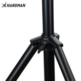 Hardman HLS2 pied d’éclairage avec T-bar, 2,5 m, 70 kg, noir