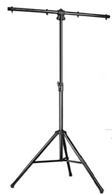 Pied d'éclairage Hardman HLS3 avec barre en T et goupille automatique, 2,5 m