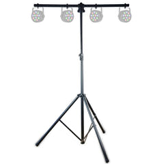 Pied d'éclairage Hardman HLS3 avec barre en T et goupille automatique, 2,5 m