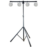 Pied d'éclairage Hardman HLS3 avec barre en T et goupille automatique, 2,5 m