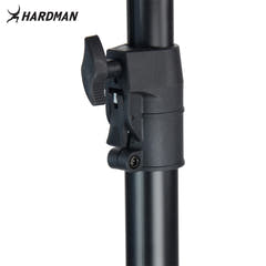 Pied d'éclairage Hardman HLS3 avec barre en T et goupille automatique, 2,5 m