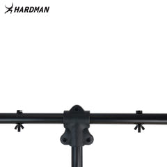 Pied d'éclairage Hardman HLS3 avec barre en T et goupille automatique, 2,5 m