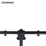 Pied d'éclairage Hardman HLS3 avec barre en T et goupille automatique, 2,5 m