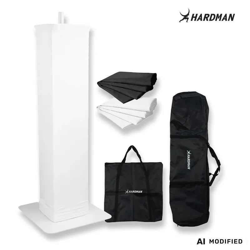 Hardman PTS23W totem, blanc, 100-175 cm
