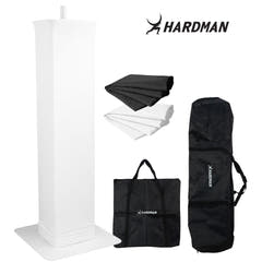 Hardman PTS23W totem, blanc, 100-175 cm