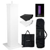 Hardman PTS23W totem, blanc, 100-175 cm