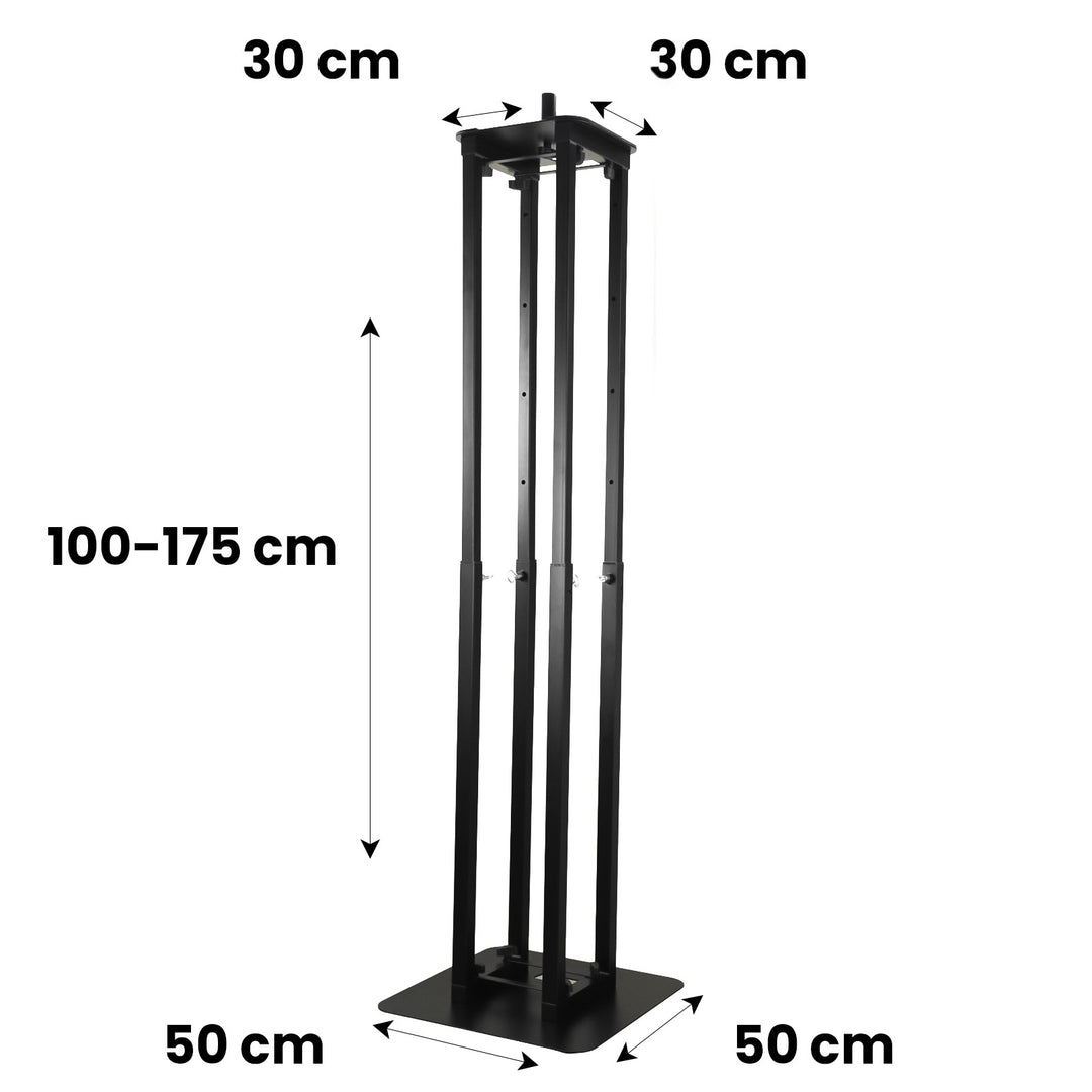 Hardman PTS23B totem, noir, 100-175 cm