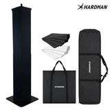 Hardman PTS24B totem, noir, 135-250 cm