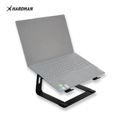 Hardman LSR2 – Stand pour ordinateur portable pliable en aluminium, noir