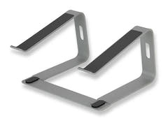 Hardman LSR2 – Support pliable pour ordinateur portable en aluminium, argenté