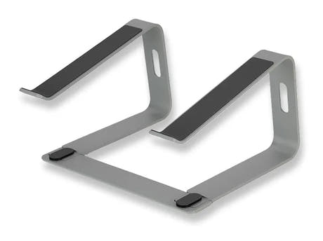 Hardman LSR2 – Support pliable pour ordinateur portable en aluminium, argenté