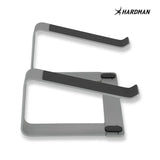 Hardman LSR2 – Support pliable pour ordinateur portable en aluminium, argenté
