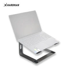 Hardman LSR2 – Support pliable pour ordinateur portable en aluminium, argenté