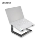 Hardman LSR2 – Support pliable pour ordinateur portable en aluminium, argenté
