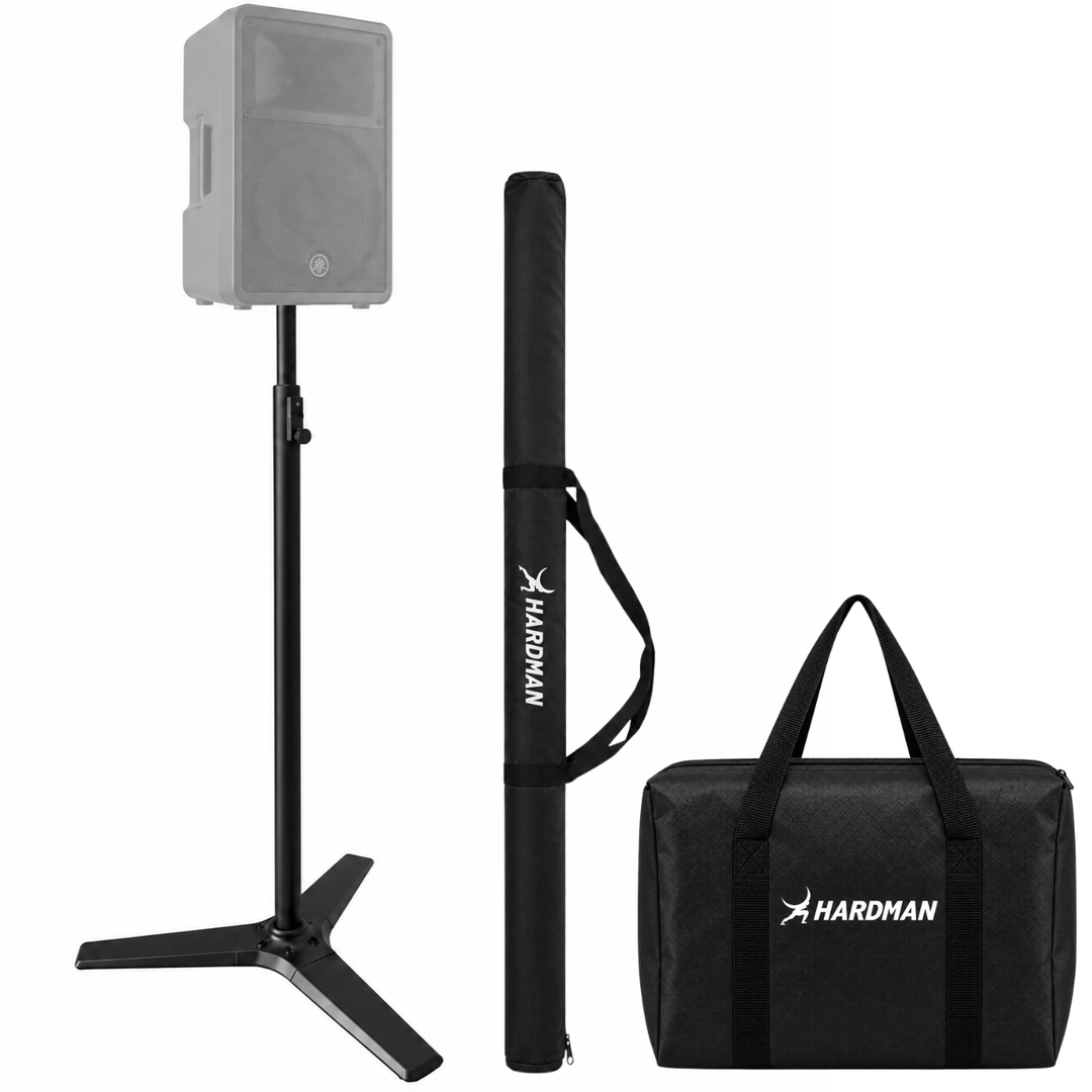 Hardman HLK57-PRO – Stand professionnel pour enceintes et éclairage 133–240 cm, 70 kg