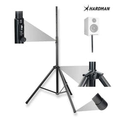 Hardman HLK58 pied d’enceinte colonne, 1,2 à 2,1 m, 70 kg