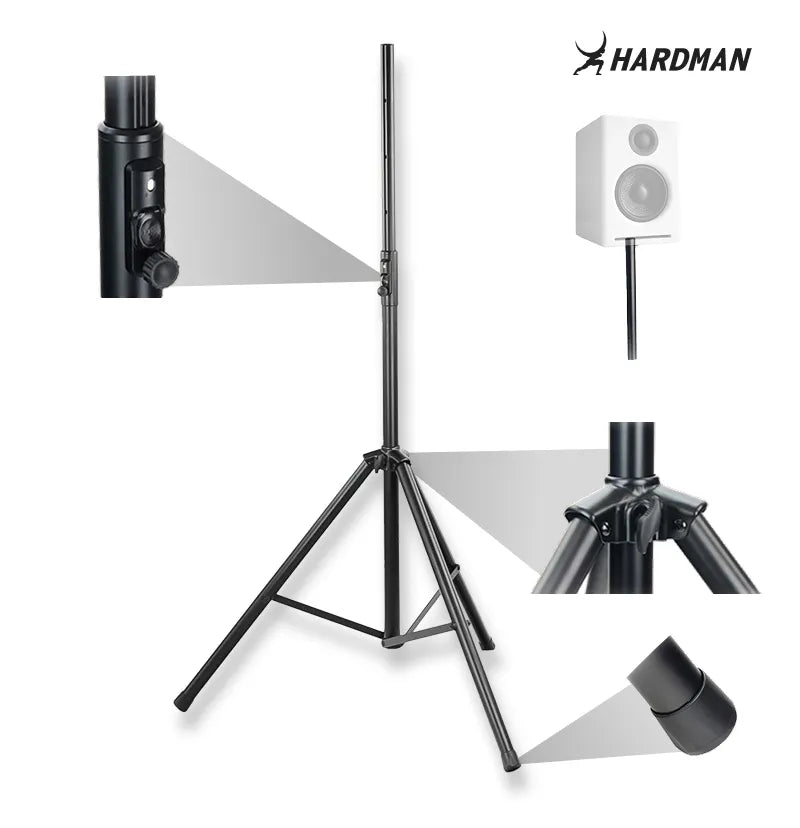 Hardman HLK58 pied d’enceinte colonne, 1,2 à 2,1 m, 70 kg