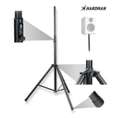 Hardman HLK58 pied d’enceinte colonne, 1,2 à 2,1 m, 70 kg