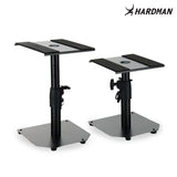 Hardman HLM42 ensemble de deux pieds pour moniteurs de studio à poser sur table