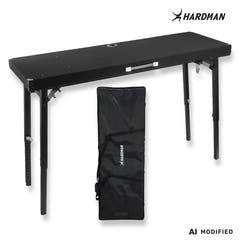 Hardman DTS1 table DJ pliable, 154 x 52 cm, avec sac